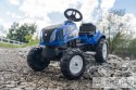 FALK Traktor na Pedały New Holland Duży z Przyczepką + Otwierana Maska od 2 lat