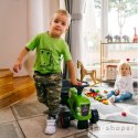 FALK Traktorek Baby Claas Zielony z Przyczepką + akc. od 1 roku