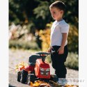 FALK Traktorek Baby Massey Ferguson Czerwony z Przyczepką + akc. Od 1 roku