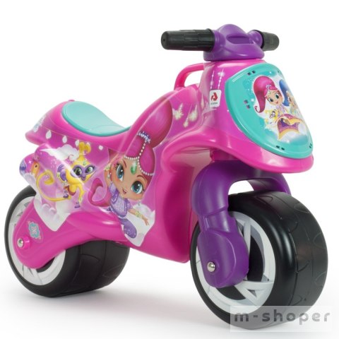 INJUSA Różowy Motor Pchacz Jeździk Shimmer i Shine