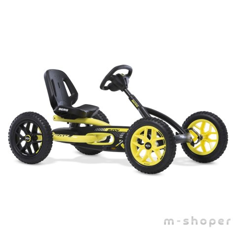 BERG Gokart na Pedały Buddy Cross Żółty od 3 do 8 lat do 50 kg NOWY MODEL