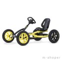 BERG Gokart na Pedały Buddy Cross Żółty od 3 do 8 lat do 50 kg NOWY MODEL