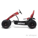 BERG Gokart na Pedały XL B.Super Red BFR Pompowane Koła od 5 lat do 100 kg