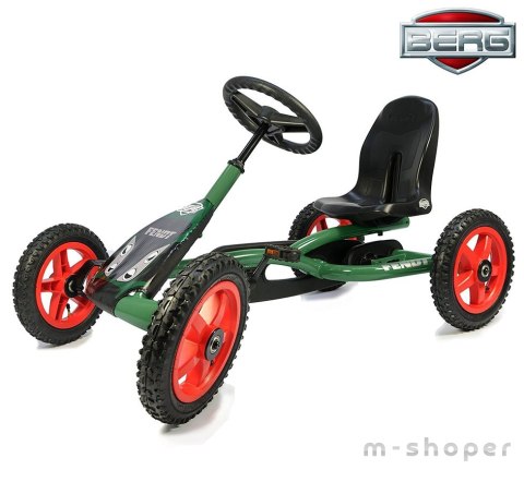 BERG Gokart na pedały Buddy Fendt 3-8 lat do 50 kg Pompowane Koła