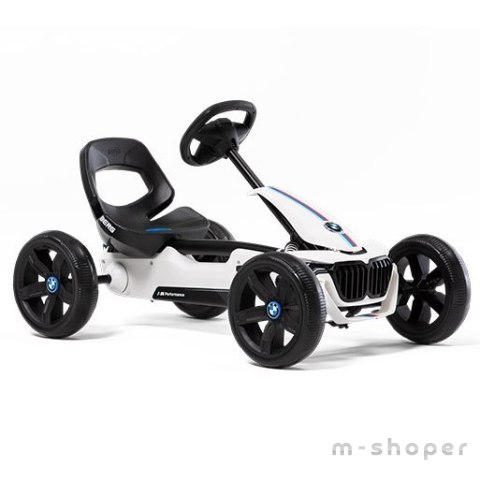 Gokart na pedały Reppy BMW Ciche koła do 40 kg BERG