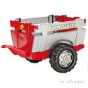 Rolly Toys rollyTrailer Przyczepa do traktora Otwierane Burty