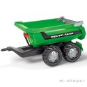 Rolly Toys rollyTrailer Przyczepa wywrotka Halfpipe Deutz-Fahr