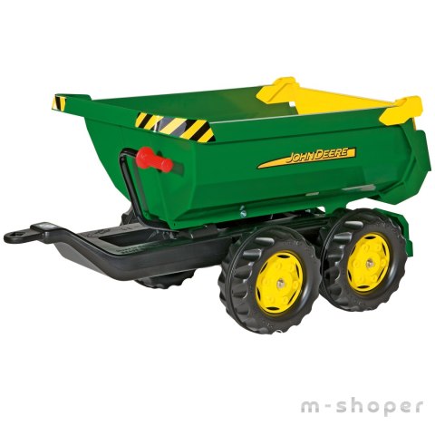 Rolly Toys rollyTrailer Przyczepa wywrotka Halfpipe John Deere