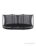 Berg Trampolina z siatką Grand Favorit InGround 520x 345 Czarna