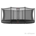 Berg Trampolina z siatką Grand Favorit InGround 520x 345 Szara