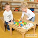 Kolorowe Kulki Drewniana Gra Dla Dzieci Masterkidz Montessori