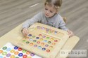 MASTERKIDZ Labirynt Magnetyczny Nauka Alfabetu Montessori