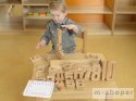 Zestaw Edukacyjny Drewniane Cyferki 1-10 Masterkidz 37 Elementów Montessori