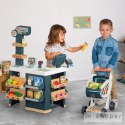 SMOBY Sklep Supermarket z Wózkiem Elektroniczną Kasą ze Skanerem