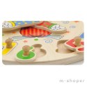 Drewniany Zegar Edukacyjny Sorter Liczb Viga Toys