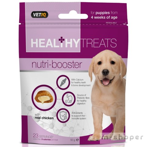Vetiq Przysmaki z witaminami dla szczeniąt Healthy Treats Nutri Booster for Puppies 50g