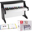 Pianino Pianinko dla dzieci Czarne Classic World