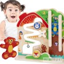 TOOKY TOY Drewniana Tablica Manipulacyjna Montessori Labirynt