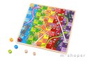 TOOKY TOY Gry Planszowe Logiczne 2w1 Ludo Chińczyk + Uwolnij Zwierzątka