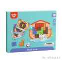 TOOKY TOY Układanka Magnetyczna Montessori Logiczna Puzzle Tetris Arka Noego 26 el.