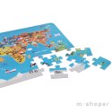 CLASSIC WORLD Puzzle Mapa Świata Kontynenty 48 el.