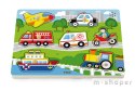 Drewniane Puzzle dźwiękowe Pojazdy Viga Toys