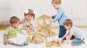 Drewniane klocki Viga Toys 46 elementy Montessori