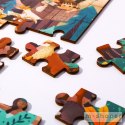 TOOKY TOY Puzzle z Woreczkiem Alpejskie Zwierzęta i Krajobraz 49 el.