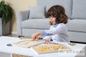 VIGA Drewniane Puzzle Montessori Kogut z Pinezkami