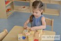 Drewniany Sorter Sensoryczny Łączenie Dźwięków Masterkidz Montessori