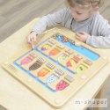 MASTERKIDZ Labirynt Magnetyczny Nauka Liczenia Liczenie 1-10 Montessori