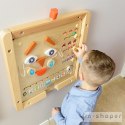 MASTERKIDZ Tablica Edukacyjna Jak Się Czujesz? Nauka Emocji Montessori