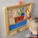 MASTERKIDZ Tablica Edukacyjna Sensoryczna Żeglowanie Ocean Montessori