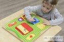 MASTERKIDZ Tablica Edukacyjna Trening Umiejętności Ubrania Montessori