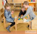 MASTERKIDZ Duża Drewniana Nawlekanka Sznurowanka Karty w pudełku Montessori