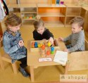 MASTERKIDZ Duża Drewniana Nawlekanka Sznurowanka Montessori