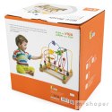 Przeplatanka Sensoryczna Drewniana Edukacyjny Labirynt Viga Toys Montessori