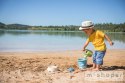 Smoby Green Wiaderko z akcesoriami do piasku i konewką z bioplastiku