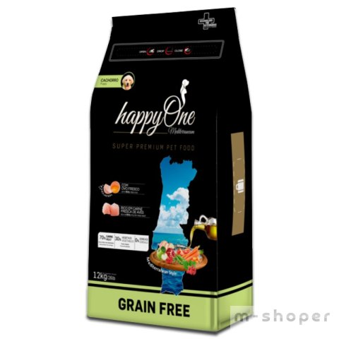 HappyOne Grain-Free Mediterraneum Puppy 12Kg