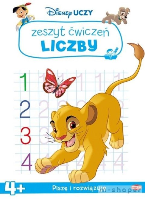 Disney uczy classic. Zeszyt ćwiczeń. Liczby