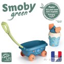 SMOBY Wózek z wiaderkiem i akcesoriami do piasku z bioplastiku