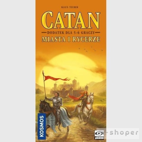 Catan: Miasta i Rycerze 5/6 graczy GALAKTA