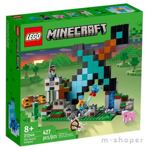 Lego MINECRAFT 21244 Bastion miecza