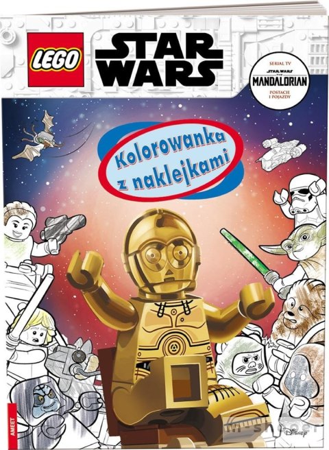 Lego Star Wars. Kolorowanka z Naklejkami