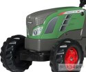 RollyToys rollyKid Duży Traktor na Pedały FENDT Przyczepa