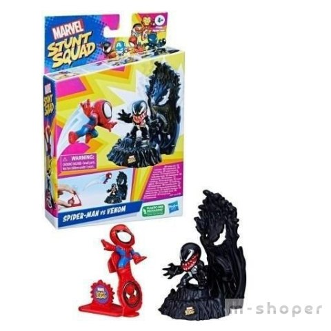 Zestaw figurek Stunt Squad Marvel Spider Man Venom