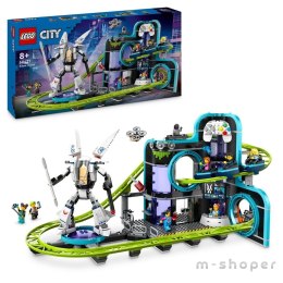 LEGO(R) CITY 60421 Park świat robotów z rollercoast.