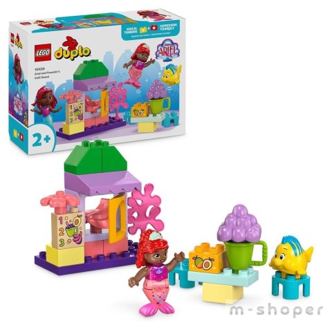 LEGO(R) DUPLO 10420 Stoisko kawowe Arielki i Florka