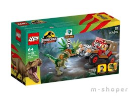 LEGO(R) JURASSIC WORLD 76958 Zasadzka na dilofozaura