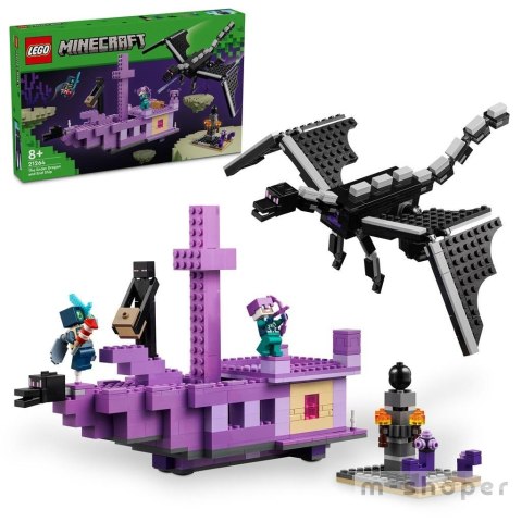 LEGO(R) MINECRAFT 21264 Smok kresu i statek kresu